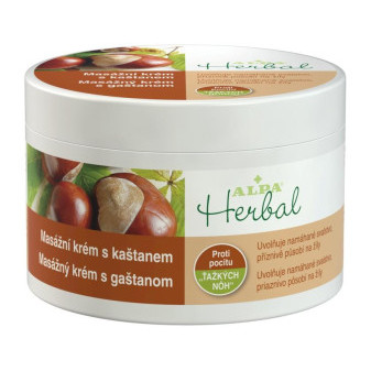 Alpa Bylinný masážny krém Gaštan 250ml