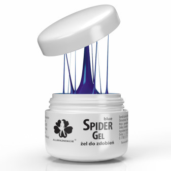 Gélový pavúk UV/LED 3ml modrý