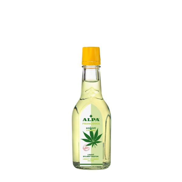 Alpa Francovka Konopný liehový bylinný roztok 60ml