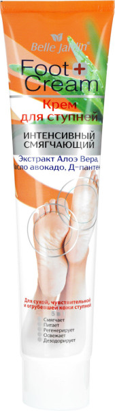 Belle Jardin krém na nohy s aloe vera 125ml