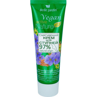 Belle Jardin Vegan active Nature krém na nohy s ľanovým semienkom a D-panthenolom 85ml
