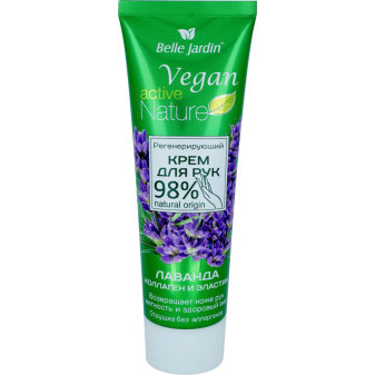 Belle Jardin Vegan active Nature Levanduľový krém na ruky 85ml