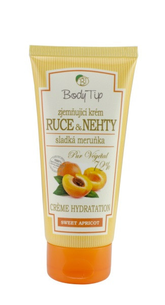 Body Tip Krém na ruky a nechty s marhuľovým olejom 100ml