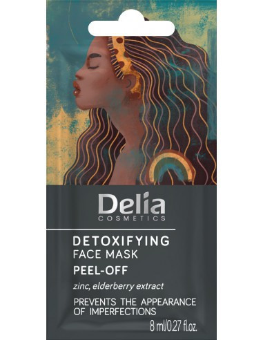 Delia Cosmetic Detoxikačná peelingová maska 8 ml