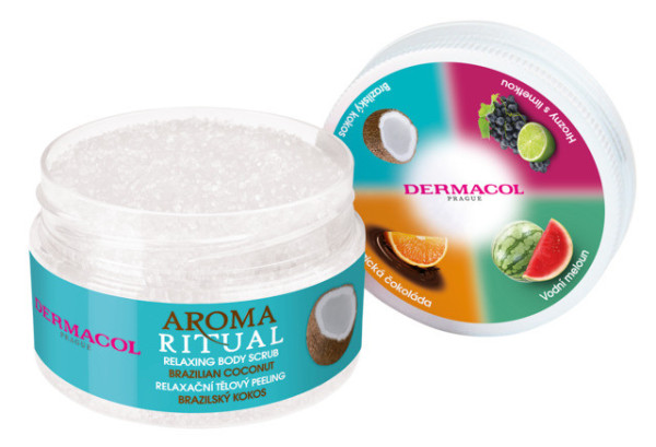 Dermacol Brazílsky kokosový telový peeling 200g