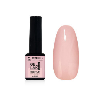 Expa Nails Gél lak 5ml Francúzska linka transparentná 08