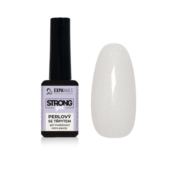 Expa Nails Strong modelovací gél 11ml Perleťový s leskom