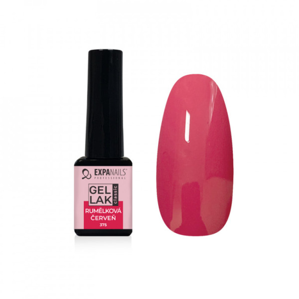 Expa Nails Gel lak 5ml Žltočervený