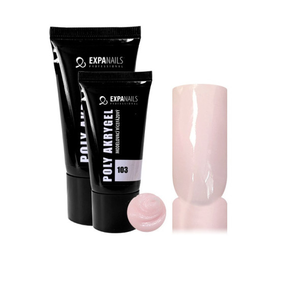 Expa Nails Poly Akrygel v tube Milky Pink č.103 30g