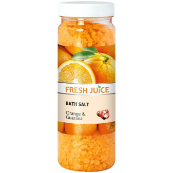 Kúpeľová soľ Fresh Juice Orange a guarana 700g