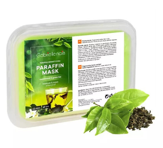 Gabrielle Kozmetický parafín 500ml Zelený čaj