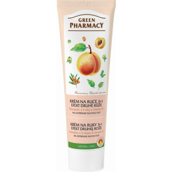 Green Pharmacy Krém na ruky 3v1 Second Skin Effect 100ml