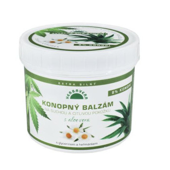 HERBAVERA Balzam Konopný s Aloe vera 500ml
