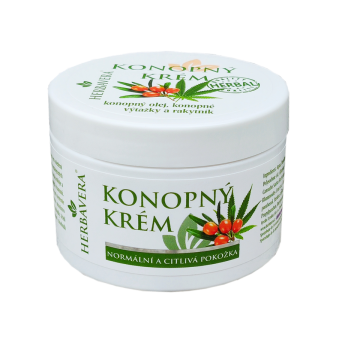 HERBAVERA Konopný pleťový krém 150ml