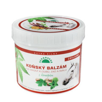 HERBAVERA Balzam Konský s konope 500ml