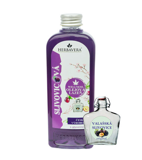 HERBAVERA Kúpeľ olejová do kúpeľa Slivovica 400ml