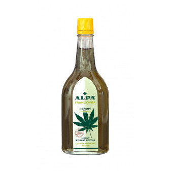 Alpa Francovka Konopný liehový bylinný roztok 160ml