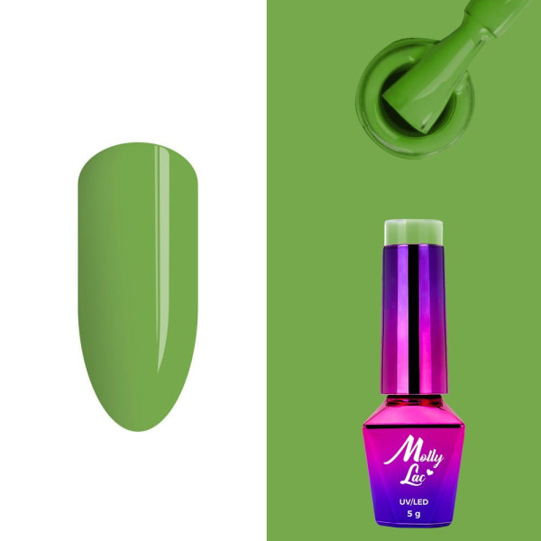 Molly Lac Gel-lac UV/LED 5g Vitajte v Ibiza-Kiwi crush 117