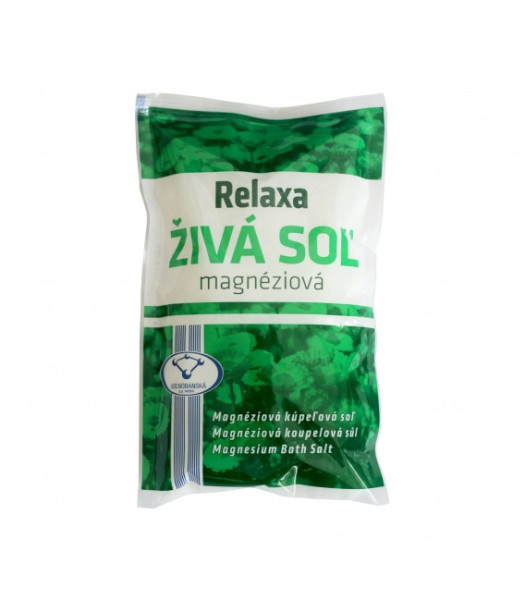 Relaxa Live magnéziová soľ do kúpeľa 500g