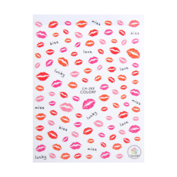Samolepiace nálepky Lips CA-568
