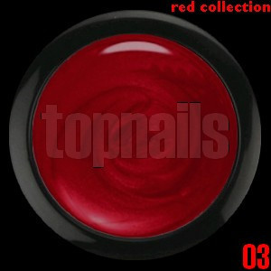 Topnails UV gél farebný Red collection 5g 03