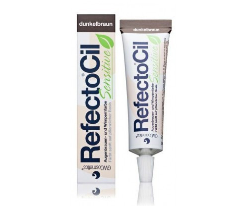 RefectoCil Sensitive farba na riasy tmavohnedá 15ml