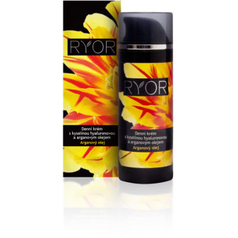 Ryor Denný krém s kyselinou hyalurónovou a arganovým olejom 50ml