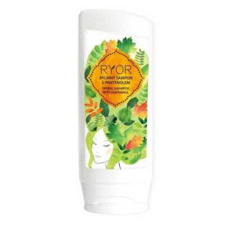 Ryor bylinný šampón s panthenolom 200ml