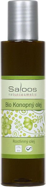 Saloos Bio konopný masážny olej 125ml