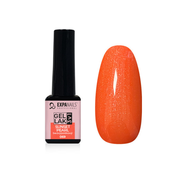 Expa Nails Gél lak 3v1 5ml Sunset pearl