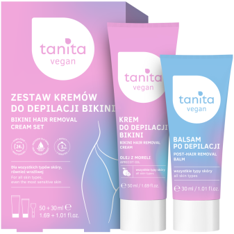 Súprava depilačného krému Tanita na bikiny