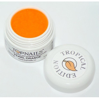 Topnails UV gél Tropical Pearl 5g Orange
