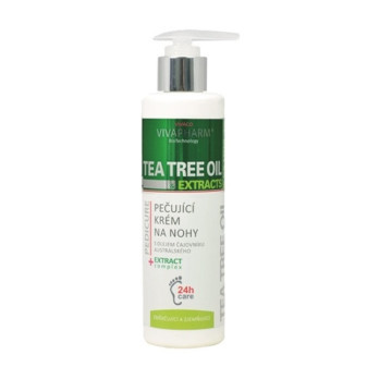 VIVAPHARM Krém na nohy Tea Tree Oil 200ml