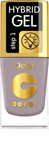 Delia Kozmetický lak Hybridný gél 11ml 57 Káva