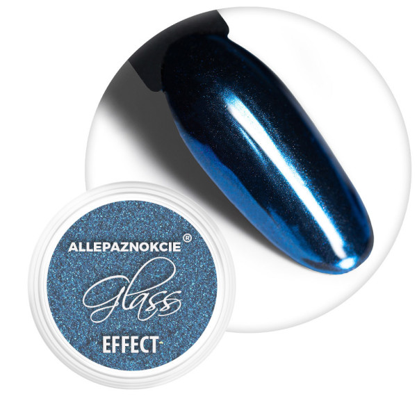 Dekoračný prášok Glass Effect Blue 8