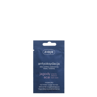 Ziaja Acai berry vyhladzujúca a upokojujúca nočná maska 7ml