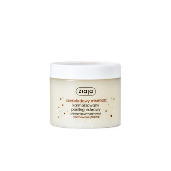 Ziaja Cukrový telový peeling Čokoládová zmes 300 ml