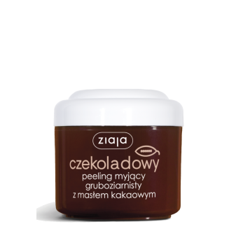 Ziaja Sprchový peeling s hrubými zrnami, čokoláda s kakaovým maslom 200ml